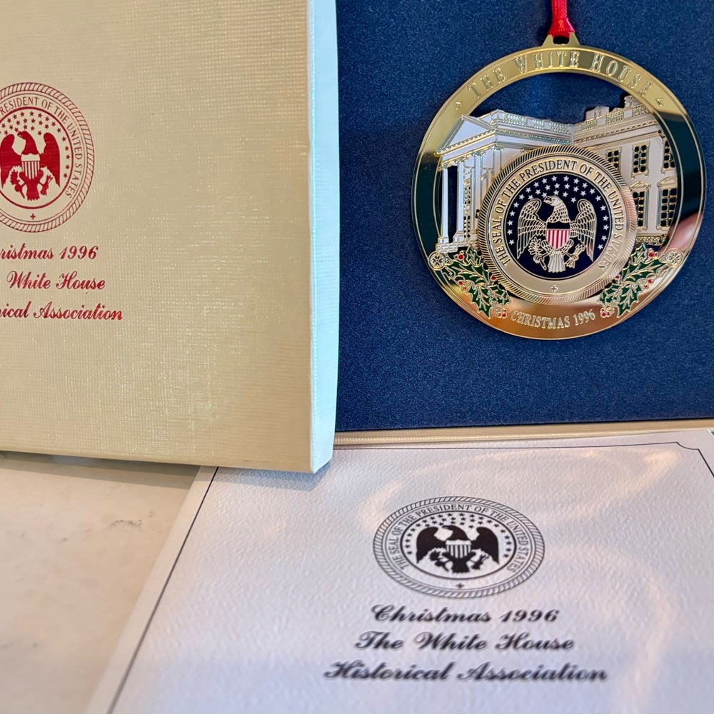 1996 White House Christmas Ornament